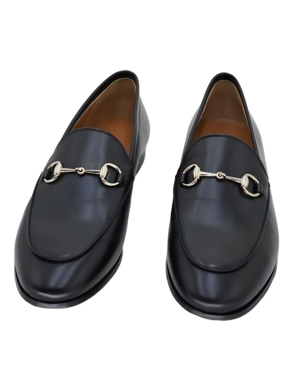 Gucci Jordaan Horsebit Loafers Real Betis Calfskin Women's Black EU 38.5 US 8.5 - Picture 5 of 6